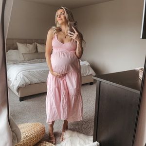 Petal + Pup Aurora Dress pale pink size 4